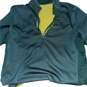 Reebok 1/4 Zip Long Sleeved Pullover